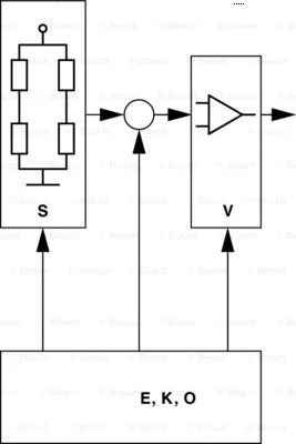Sensor, boost pressure