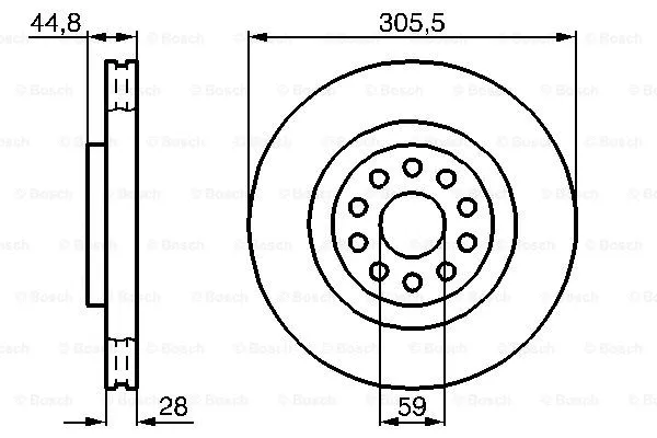 Brake Disc (0 986 478 963)