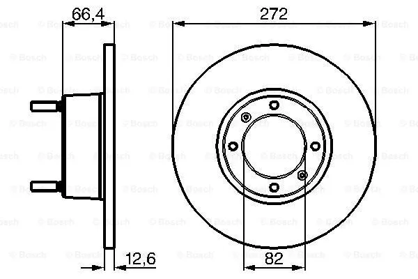 Brake Disc (0 986 478 402)