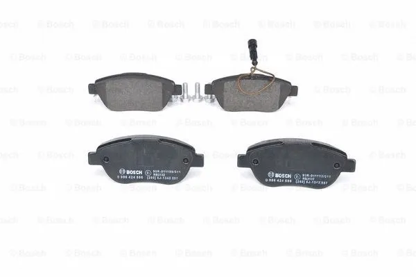 Brake Pad Set, disc brake (0 986 424 596)