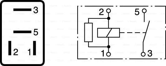 Relay, fuel pump