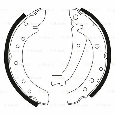 Brake Shoe Set (0 986 BB3 524)
