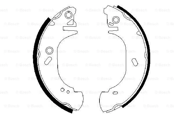 Brake Shoe Set (0 986 487 525)