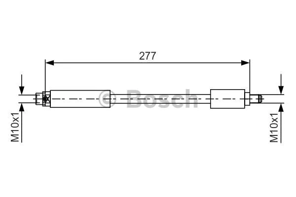 Brake Hose (1 987 481 616)