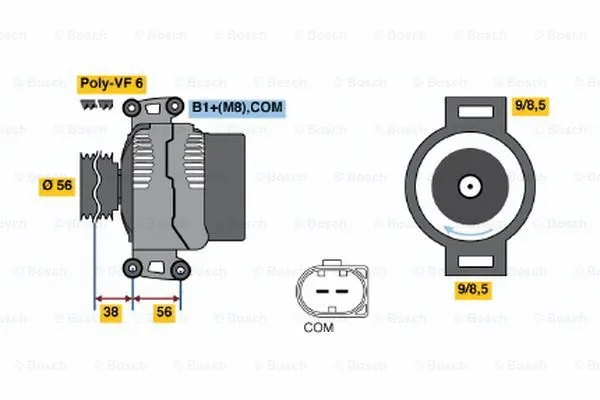 Alternator (0 124 525 113)