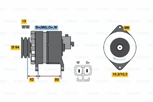 Alternator (6 033 GB4 020)
