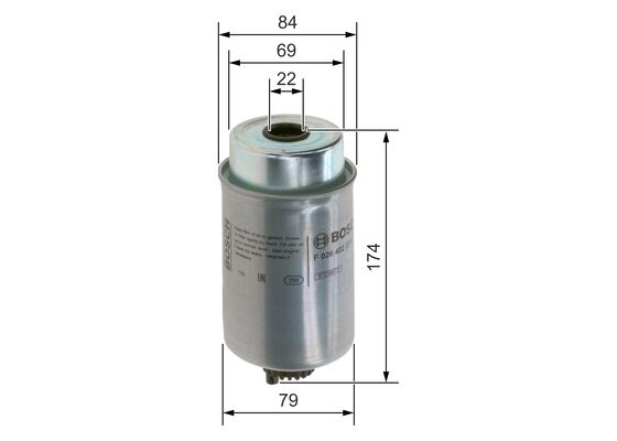 Fuel Filter (F 026 402 271)
