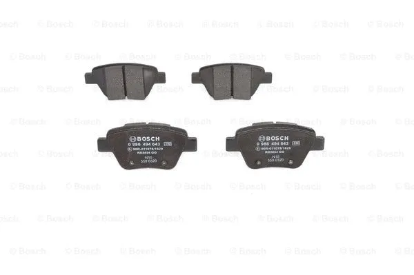 Brake Pad Set, disc brake (0 986 494 643)