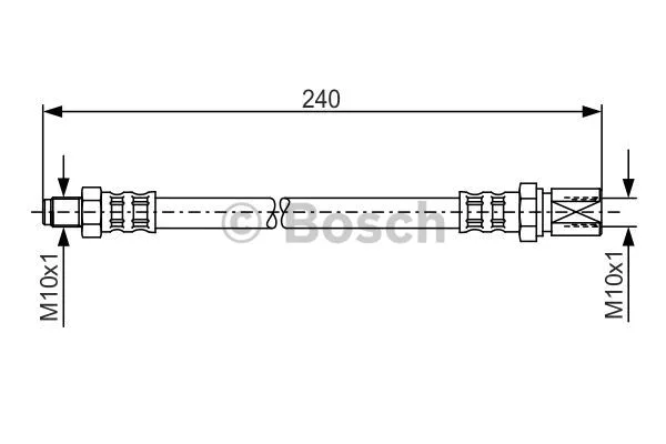 Brake Hose (1 987 481 012)