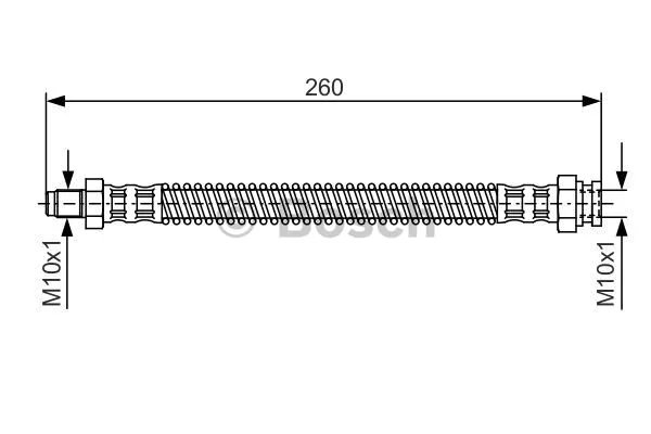 Brake Hose (1 987 476 522)