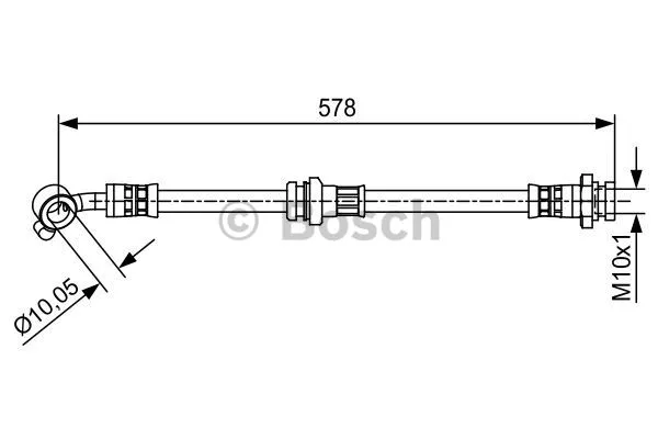 Brake Hose (1 987 481 649)