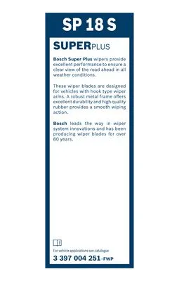 Wiper Blade (3 397 004 251)