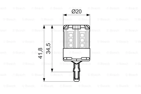 Bulb, direction indicator