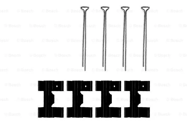 Accessory Kit, disc brake pad (1 987 474 115)