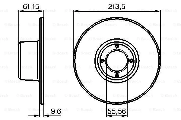 Brake Disc (0 986 478 811)