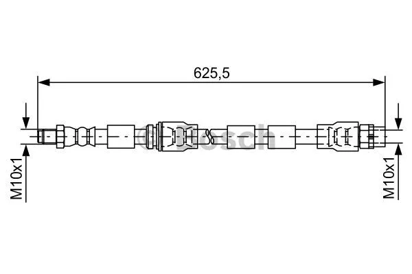 Brake Hose (1 987 481 589)
