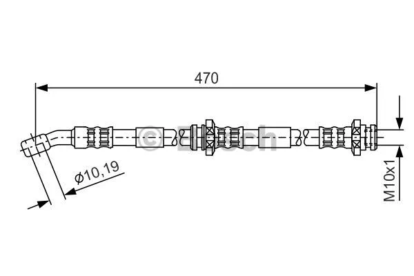 Brake Hose (1 987 481 149)