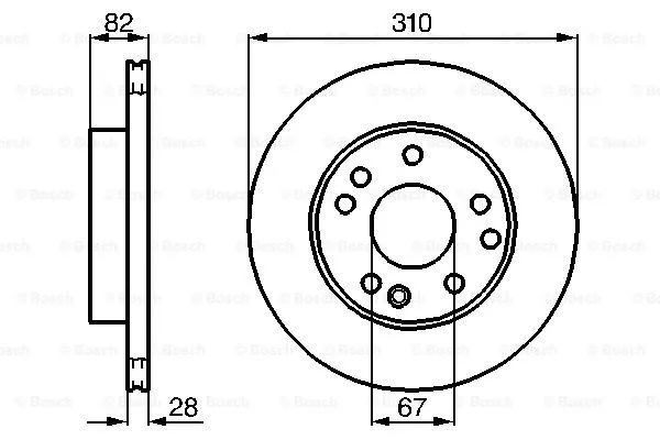 Brake Disc (0 986 478 528)