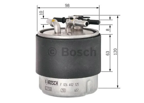 Fuel Filter (F 026 402 125)