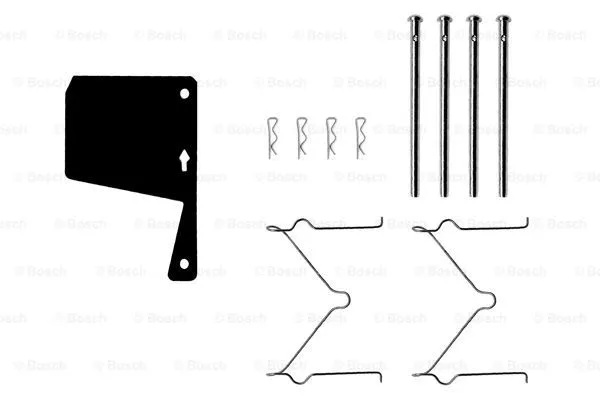 Accessory Kit, disc brake pad (1 987 474 074)