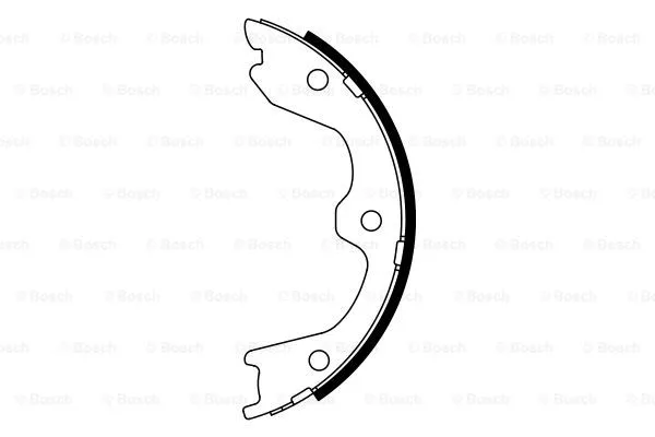 Brake Shoe Set, parking brake