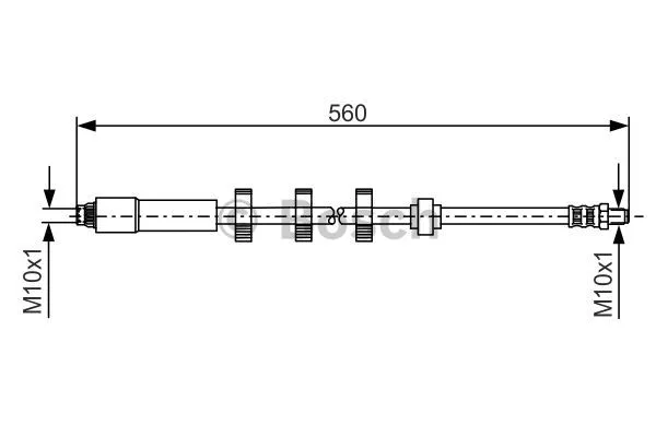 Brake Hose (1 987 481 290)