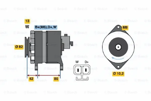 Alternator (6 033 GB4 018)