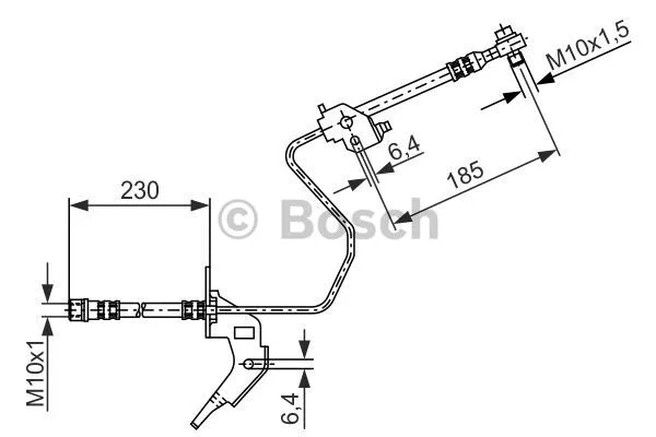 Brake Hose (1 987 476 199)