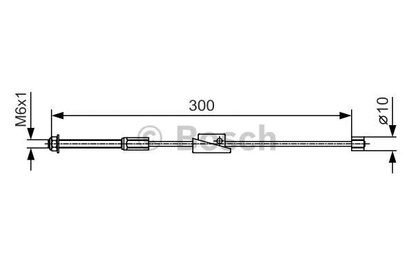 Cable Pull, parking brake (1 987 482 132)