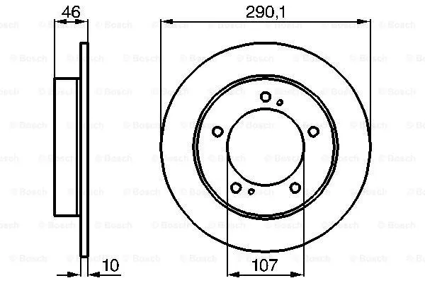 Brake Disc (0 986 478 377)