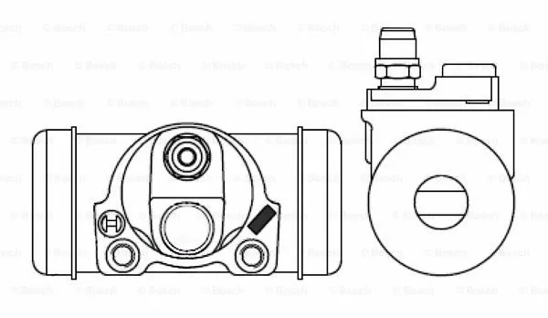 Wheel Brake Cylinder (F 026 002 343)