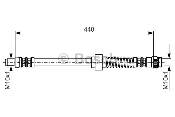 Brake Hose (1 987 476 651)