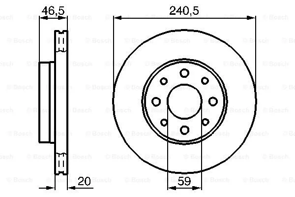 Brake Disc (0 986 478 878)