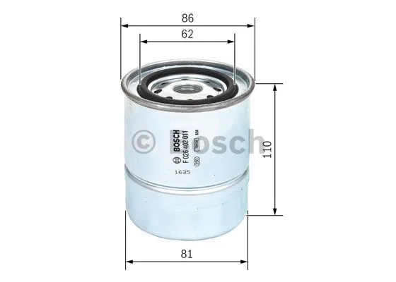 Fuel Filter (F 026 402 011)