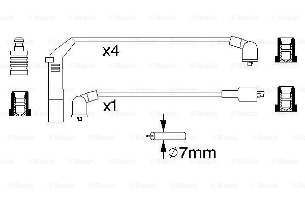 Ignition Cable Kit (0 986 356 895)