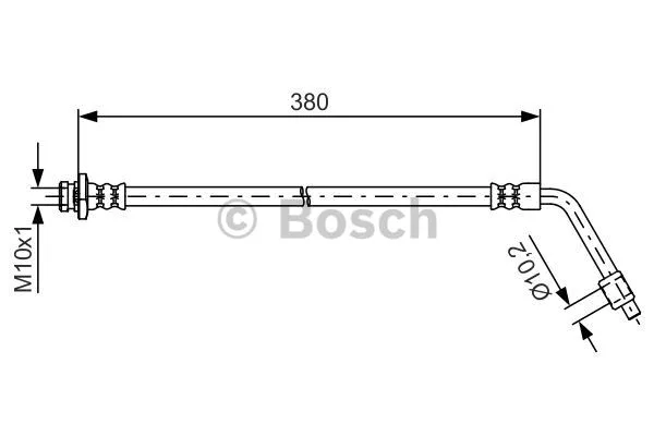 Brake Hose (1 987 481 623)
