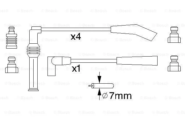 Ignition Cable Kit (0 986 356 751)