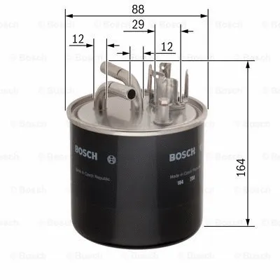 Fuel Filter (0 986 450 509)
