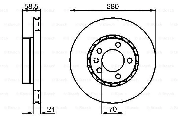 Brake Disc (0 986 478 326)