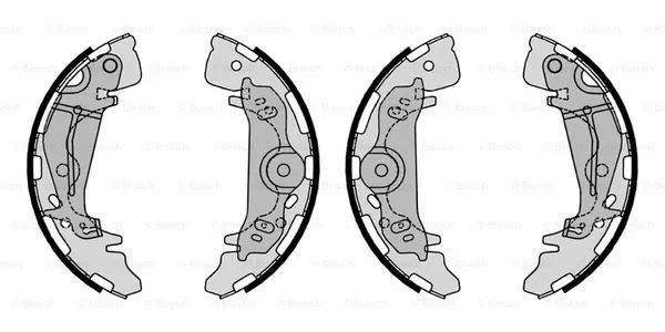 Brake Shoe Set (F 026 008 029)