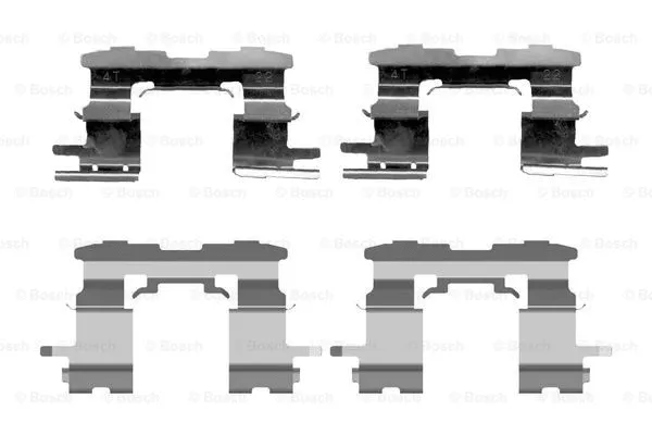 Accessory Kit, disc brake pad (1 987 474 407)