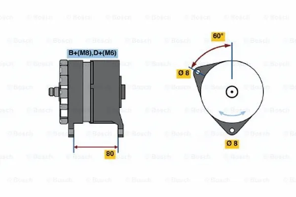 Alternator (0 120 469 878)
