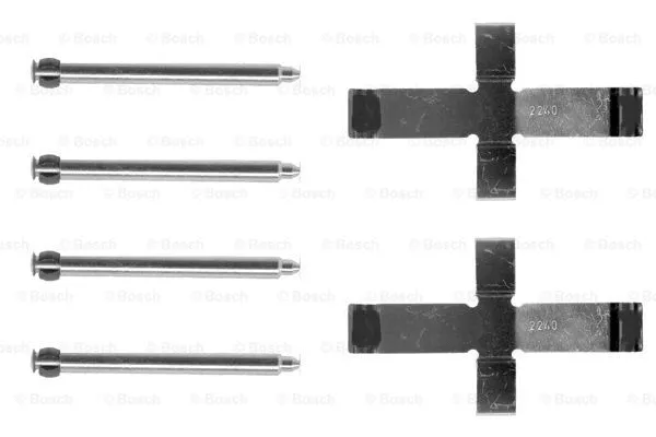 Accessory Kit, disc brake pad (1 987 474 091)