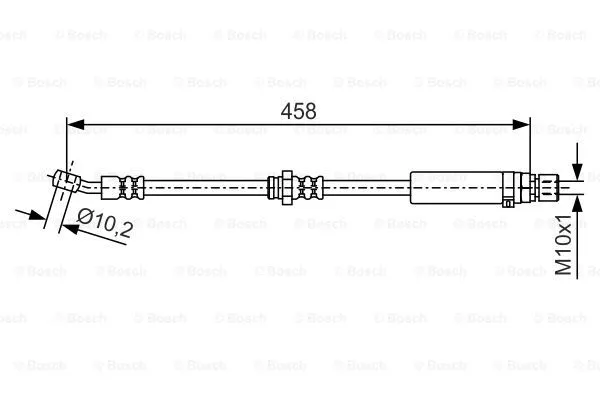 Brake Hose (1 987 481 661)