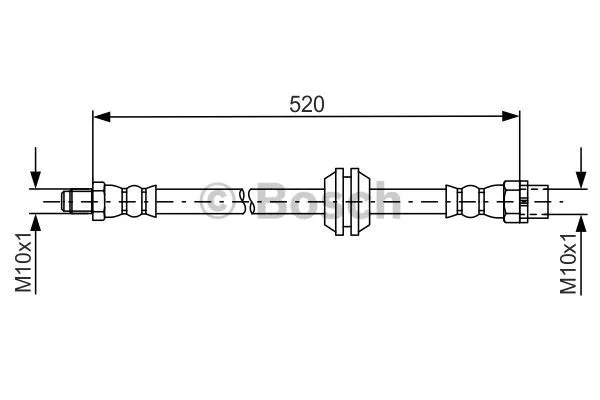 Brake Hose (1 987 481 680)