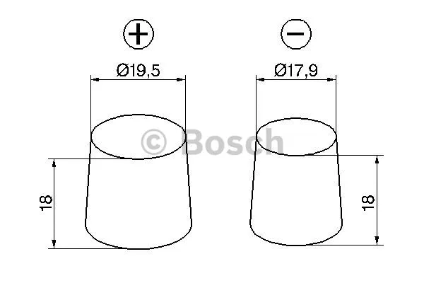 Starter Battery (0 092 S40 260)