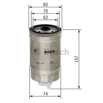 Fuel Filter (1 457 434 194)