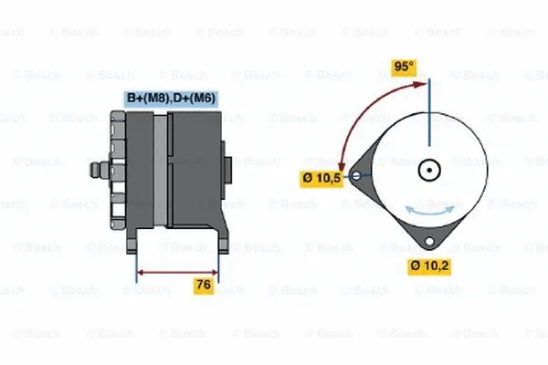Alternator (0 120 469 973)