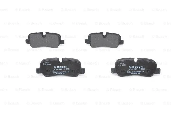 Brake Pad Set, disc brake (0 986 494 148)