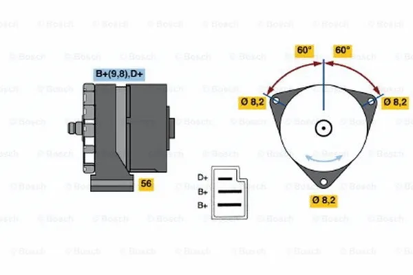 Alternator (0 120 489 506)